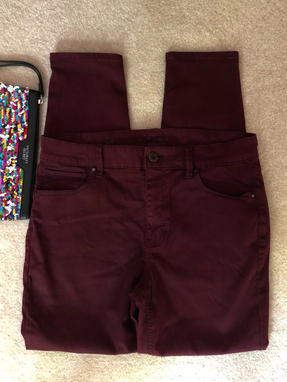 WHBM High Rise Skinny Ankle Jeans Size 8